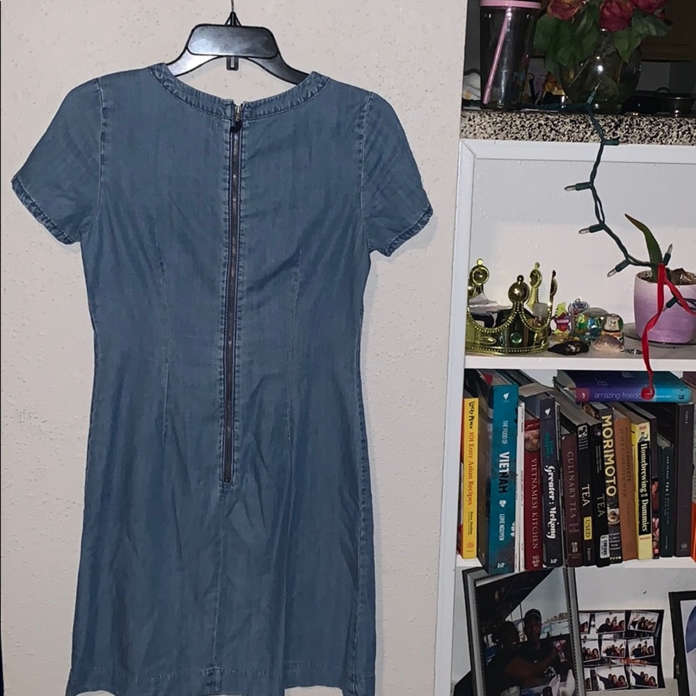 BANANA REPUBLIC | blue jean dress 🥰 - Picture 4 of 5